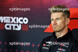 Nico Hulkenberg (GER) Haas F1 Team in the FIA Press Conference. 24.10.2024. Formula 1 World Championship, Rd 20, Mexican Grand Prix, Mexico City, Mexico, Preparation Day.