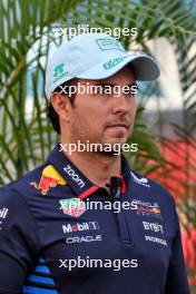 Sergio Perez (MEX) Red Bull Racing. 24.10.2024. Formula 1 World Championship, Rd 20, Mexican Grand Prix, Mexico City, Mexico, Preparation Day.