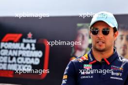 Sergio Perez (MEX) Red Bull Racing. 24.10.2024. Formula 1 World Championship, Rd 20, Mexican Grand Prix, Mexico City, Mexico, Preparation Day.