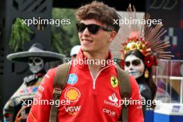 Oliver Bearman (GBR) Ferrari Reserve Driver. 24.10.2024. Formula 1 World Championship, Rd 20, Mexican Grand Prix, Mexico City, Mexico, Preparation Day.