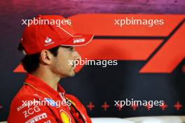 Charles Leclerc (MON) Ferrari in the FIA Press Conference. 24.10.2024. Formula 1 World Championship, Rd 20, Mexican Grand Prix, Mexico City, Mexico, Preparation Day.