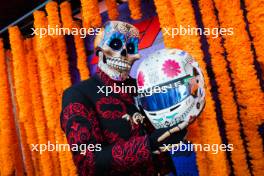 The helmet of Pierre Gasly (FRA) Alpine F1 Team. 24.10.2024. Formula 1 World Championship, Rd 20, Mexican Grand Prix, Mexico City, Mexico, Preparation Day.