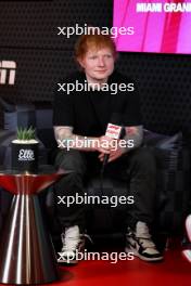 Ed Sheeran (GBR) Singer-Songwriter. 03.05.2024. Formula 1 World Championship, Rd 6, Miami Grand Prix, Miami, Florida, USA, Sprint Qualifying Day.