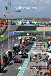 Oscar Piastri (AUS) McLaren MCL38 leaves the pits. 23.08.2024. Formula 1 World Championship, Rd 15, Dutch Grand Prix, Zandvoort, Netherlands, Practice Day.