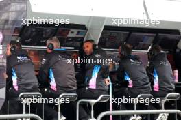 Julian Rouse (GBR) Alpine F1 Team Sporting Director (Centre). 23.08.2024. Formula 1 World Championship, Rd 15, Dutch Grand Prix, Zandvoort, Netherlands, Practice Day.