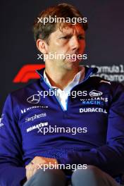 James Vowles (GBR) Williams Racing Team Principal in the FIA Press Conference. 23.08.2024. Formula 1 World Championship, Rd 15, Dutch Grand Prix, Zandvoort, Netherlands, Practice Day.