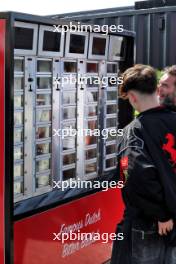 Circuit atmosphere - Famous Dutch Bitter Balls vending maCHINE. 23.08.2024. Formula 1 World Championship, Rd 15, Dutch Grand Prix, Zandvoort, Netherlands, Practice Day.