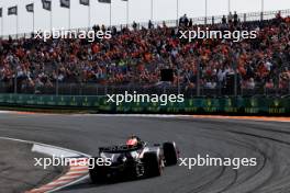 Max Verstappen (NLD) Red Bull Racing RB20 waves to the fans in the grandstand. 23.08.2024. Formula 1 World Championship, Rd 15, Dutch Grand Prix, Zandvoort, Netherlands, Practice Day.