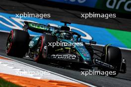 Lance Stroll (CDN) Aston Martin F1 Team AMR24. 23.08.2024. Formula 1 World Championship, Rd 15, Dutch Grand Prix, Zandvoort, Netherlands, Practice Day.