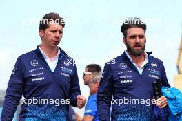 James Vowles (GBR) Williams Racing Team Principal (Left). 23.08.2024. Formula 1 World Championship, Rd 15, Dutch Grand Prix, Zandvoort, Netherlands, Practice Day.