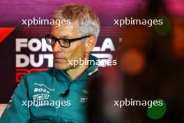 Mike Krack (LUX) Aston Martin F1 Team, Team Principal in the FIA Press Conference. 23.08.2024. Formula 1 World Championship, Rd 15, Dutch Grand Prix, Zandvoort, Netherlands, Practice Day.