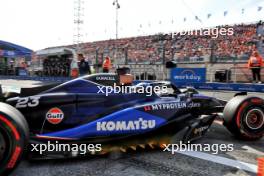 Alexander Albon (THA) Williams Racing FW46 Leaves the pits. 23.08.2024. Formula 1 World Championship, Rd 15, Dutch Grand Prix, Zandvoort, Netherlands, Practice Day.