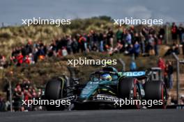 Fernando Alonso (ESP) Aston Martin F1 Team AMR24. 23.08.2024. Formula 1 World Championship, Rd 15, Dutch Grand Prix, Zandvoort, Netherlands, Practice Day.