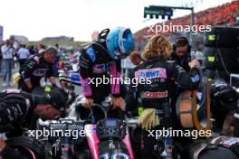 Pierre Gasly (FRA) Alpine F1 Team A524 on the grid. 25.08.2024. Formula 1 World Championship, Rd 15, Dutch Grand Prix, Zandvoort, Netherlands, Race Day.