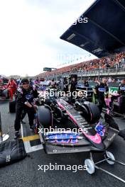 Pierre Gasly (FRA) Alpine F1 Team A524 on the grid. 25.08.2024. Formula 1 World Championship, Rd 15, Dutch Grand Prix, Zandvoort, Netherlands, Race Day.