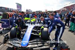 Logan Sargeant (USA) Williams Racing FW46 on the grid. 25.08.2024. Formula 1 World Championship, Rd 15, Dutch Grand Prix, Zandvoort, Netherlands, Race Day.