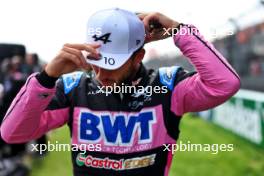 Pierre Gasly (FRA) Alpine F1 Team on the grid. 25.08.2024. Formula 1 World Championship, Rd 15, Dutch Grand Prix, Zandvoort, Netherlands, Race Day.