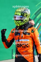 Race winner Lando Norris (GBR) McLaren celebrates in parc ferme. 25.08.2024. Formula 1 World Championship, Rd 15, Dutch Grand Prix, Zandvoort, Netherlands, Race Day.