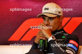 Lando Norris (GBR) McLaren in the post race FIA Press Conference. 25.08.2024. Formula 1 World Championship, Rd 15, Dutch Grand Prix, Zandvoort, Netherlands, Race Day.