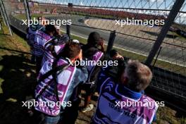 Circuit atmosphere - Photographers trackside. 25.08.2024. Formula 1 World Championship, Rd 15, Dutch Grand Prix, Zandvoort, Netherlands, Race Day.