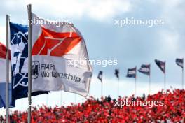 Circuit atmosphere - flags. 25.08.2024. Formula 1 World Championship, Rd 15, Dutch Grand Prix, Zandvoort, Netherlands, Race Day.