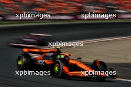 Lando Norris (GBR) McLaren MCL38. 25.08.2024. Formula 1 World Championship, Rd 15, Dutch Grand Prix, Zandvoort, Netherlands, Race Day.