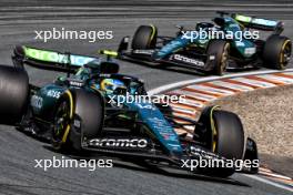 Fernando Alonso (ESP) Aston Martin F1 Team AMR24. 25.08.2024. Formula 1 World Championship, Rd 15, Dutch Grand Prix, Zandvoort, Netherlands, Race Day.