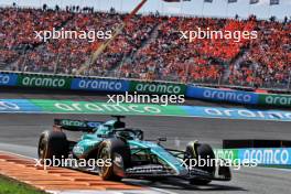 Lance Stroll (CDN) Aston Martin F1 Team AMR24. 25.08.2024. Formula 1 World Championship, Rd 15, Dutch Grand Prix, Zandvoort, Netherlands, Race Day.