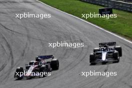 Esteban Ocon (FRA) Alpine F1 Team A524 and Alexander Albon (THA) Williams Racing FW46 battle for position. 25.08.2024. Formula 1 World Championship, Rd 15, Dutch Grand Prix, Zandvoort, Netherlands, Race Day.