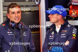 (L to R): Pierre Wache (FRA) Red Bull Racing Technical Director with Max Verstappen (NLD) Red Bull Racing. 24.08.2024. Formula 1 World Championship, Rd 15, Dutch Grand Prix, Zandvoort, Netherlands, Qualifying Day.