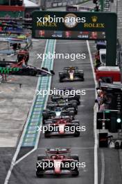 Carlos Sainz Jr (ESP) Ferrari SF-24 leaves the pits. 24.08.2024. Formula 1 World Championship, Rd 15, Dutch Grand Prix, Zandvoort, Netherlands, Qualifying Day.