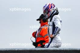 Logan Sargeant (USA) Williams Racing after he crashed in the third practice session. 24.08.2024. Formula 1 World Championship, Rd 15, Dutch Grand Prix, Zandvoort, Netherlands, Qualifying Day.