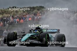 Fernando Alonso (ESP) Aston Martin F1 Team AMR24. 24.08.2024. Formula 1 World Championship, Rd 15, Dutch Grand Prix, Zandvoort, Netherlands, Qualifying Day.