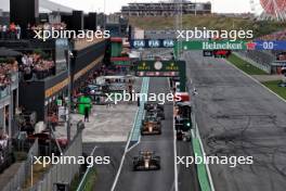 Max Verstappen (NLD) Red Bull Racing RB20 leaves the pits. 24.08.2024. Formula 1 World Championship, Rd 15, Dutch Grand Prix, Zandvoort, Netherlands, Qualifying Day.