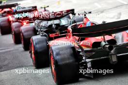 Charles Leclerc (MON) Ferrari SF-24 in the pits. 24.08.2024. Formula 1 World Championship, Rd 15, Dutch Grand Prix, Zandvoort, Netherlands, Qualifying Day.