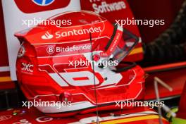 The helmet of Charles Leclerc (MON) Ferrari. 24.08.2024. Formula 1 World Championship, Rd 15, Dutch Grand Prix, Zandvoort, Netherlands, Qualifying Day.