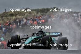 Lance Stroll (CDN) Aston Martin F1 Team AMR24. 24.08.2024. Formula 1 World Championship, Rd 15, Dutch Grand Prix, Zandvoort, Netherlands, Qualifying Day.