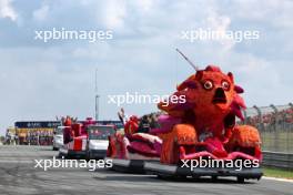 Drivers' Parade. 25.08.2024. Formula 1 World Championship, Rd 15, Dutch Grand Prix, Zandvoort, Netherlands, Race Day.