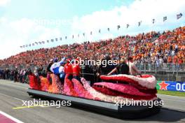 Drivers' Parade. 25.08.2024. Formula 1 World Championship, Rd 15, Dutch Grand Prix, Zandvoort, Netherlands, Race Day.