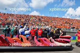 Drivers' Parade. 25.08.2024. Formula 1 World Championship, Rd 15, Dutch Grand Prix, Zandvoort, Netherlands, Race Day.