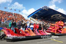 Drivers' Parade. 25.08.2024. Formula 1 World Championship, Rd 15, Dutch Grand Prix, Zandvoort, Netherlands, Race Day.