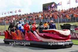 Drivers' Parade. 25.08.2024. Formula 1 World Championship, Rd 15, Dutch Grand Prix, Zandvoort, Netherlands, Race Day.