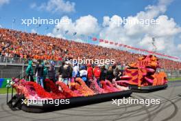 Drivers' Parade. 25.08.2024. Formula 1 World Championship, Rd 15, Dutch Grand Prix, Zandvoort, Netherlands, Race Day.