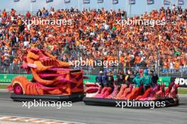 Drivers' Parade. 25.08.2024. Formula 1 World Championship, Rd 15, Dutch Grand Prix, Zandvoort, Netherlands, Race Day.