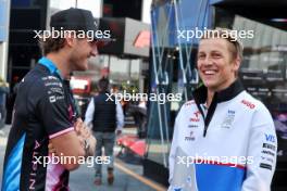 (L to R): Jack Doohan (AUS) Alpine F1 Team Reserve Driver with Liam Lawson (NZL) RB Reserve Driver. 25.08.2024. Formula 1 World Championship, Rd 15, Dutch Grand Prix, Zandvoort, Netherlands, Race Day.