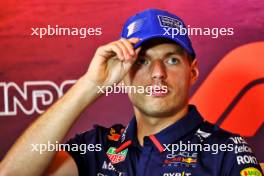 Max Verstappen (NLD) Red Bull Racing in the FIA Press Conference. 22.08.2024. Formula 1 World Championship, Rd 15, Dutch Grand Prix, Zandvoort, Netherlands, Preparation Day.