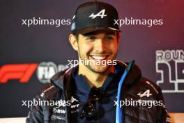 Esteban Ocon (FRA) Alpine F1 Team in the FIA Press Conference. 22.08.2024. Formula 1 World Championship, Rd 15, Dutch Grand Prix, Zandvoort, Netherlands, Preparation Day.