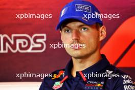 Max Verstappen (NLD) Red Bull Racing in the FIA Press Conference. 22.08.2024. Formula 1 World Championship, Rd 15, Dutch Grand Prix, Zandvoort, Netherlands, Preparation Day.