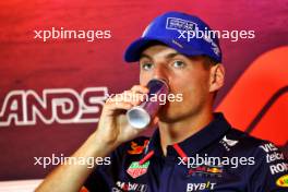 Max Verstappen (NLD) Red Bull Racing in the FIA Press Conference. 22.08.2024. Formula 1 World Championship, Rd 15, Dutch Grand Prix, Zandvoort, Netherlands, Preparation Day.