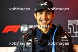 Esteban Ocon (FRA) Alpine F1 Team in the FIA Press Conference. 22.08.2024. Formula 1 World Championship, Rd 15, Dutch Grand Prix, Zandvoort, Netherlands, Preparation Day.